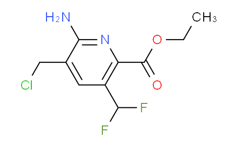 AM129258 | 1806904-00-6 | Ethyl 2-amino-3-(chloromethyl)-5-(difluoromethyl)pyridine-6-carboxylate