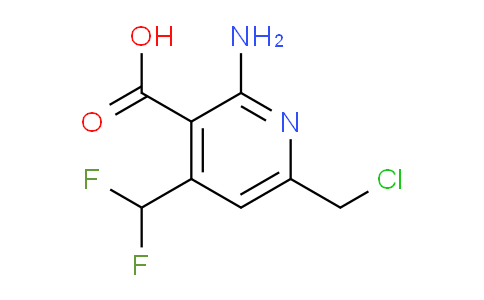 AM129267 | 1805358-58-0 | 2-Amino-6-(chloromethyl)-4-(difluoromethyl)pyridine-3-carboxylic acid