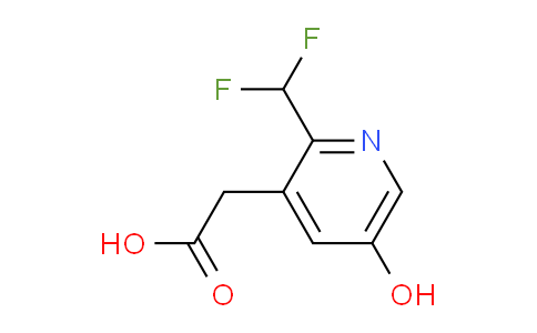 AM12927 | 1805315-47-2 | 2-(Difluoromethyl)-5-hydroxypyridine-3-acetic acid