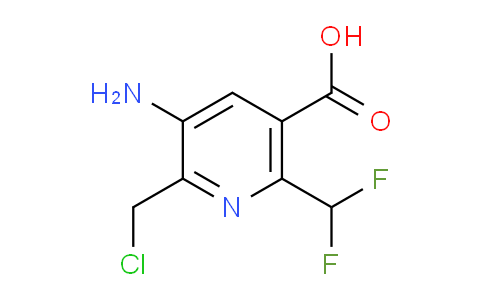 AM129273 | 1806818-48-3 | 3-Amino-2-(chloromethyl)-6-(difluoromethyl)pyridine-5-carboxylic acid