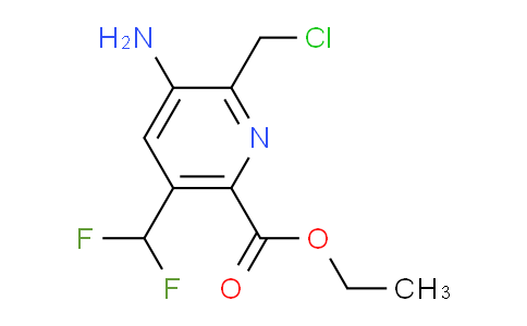 AM129274 | 1806819-50-0 | Ethyl 3-amino-2-(chloromethyl)-5-(difluoromethyl)pyridine-6-carboxylate