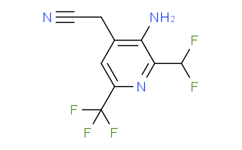 AM129275 | 1806018-02-9 | 3-Amino-2-(difluoromethyl)-6-(trifluoromethyl)pyridine-4-acetonitrile