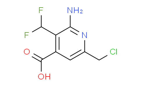 AM129283 | 1805441-13-7 | 2-Amino-6-(chloromethyl)-3-(difluoromethyl)pyridine-4-carboxylic acid