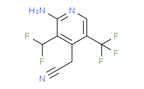 AM129295 | 1805014-84-9 | 2-Amino-3-(difluoromethyl)-5-(trifluoromethyl)pyridine-4-acetonitrile