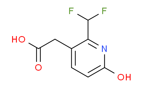 AM12930 | 1805308-62-6 | 2-(Difluoromethyl)-6-hydroxypyridine-3-acetic acid