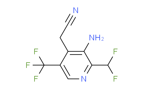 AM129305 | 1805160-70-6 | 3-Amino-2-(difluoromethyl)-5-(trifluoromethyl)pyridine-4-acetonitrile