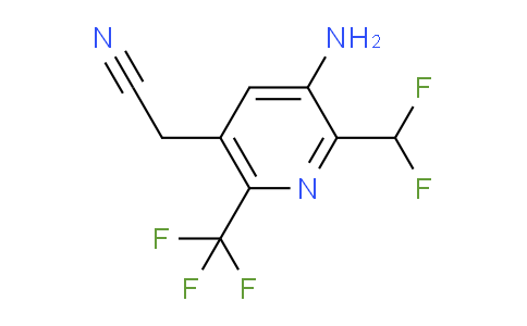 AM129307 | 1805372-43-3 | 3-Amino-2-(difluoromethyl)-6-(trifluoromethyl)pyridine-5-acetonitrile