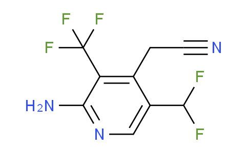 AM129310 | 1804463-78-2 | 2-Amino-5-(difluoromethyl)-3-(trifluoromethyl)pyridine-4-acetonitrile