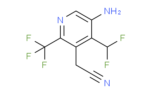 AM129311 | 1805229-99-5 | 5-Amino-4-(difluoromethyl)-2-(trifluoromethyl)pyridine-3-acetonitrile