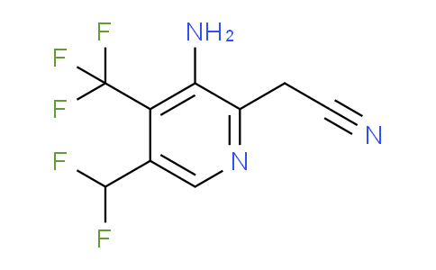 AM129313 | 1805230-09-4 | 3-Amino-5-(difluoromethyl)-4-(trifluoromethyl)pyridine-2-acetonitrile