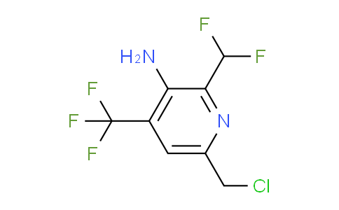 AM129320 | 1806797-99-8 | 3-Amino-6-(chloromethyl)-2-(difluoromethyl)-4-(trifluoromethyl)pyridine