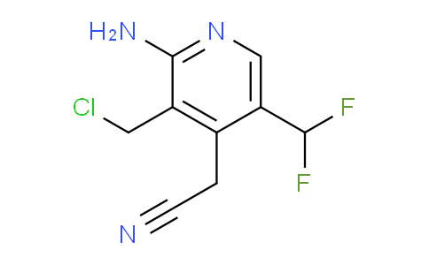 AM129321 | 1805229-69-9 | 2-Amino-3-(chloromethyl)-5-(difluoromethyl)pyridine-4-acetonitrile