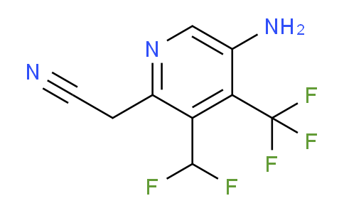 AM129326 | 1805160-81-9 | 5-Amino-3-(difluoromethyl)-4-(trifluoromethyl)pyridine-2-acetonitrile