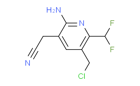 AM129329 | 1806798-06-0 | 2-Amino-5-(chloromethyl)-6-(difluoromethyl)pyridine-3-acetonitrile