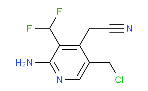 AM129336 | 1804462-13-2 | 2-Amino-5-(chloromethyl)-3-(difluoromethyl)pyridine-4-acetonitrile