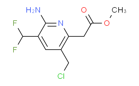 AM129338 | 1806841-43-9 | Methyl 2-amino-5-(chloromethyl)-3-(difluoromethyl)pyridine-6-acetate