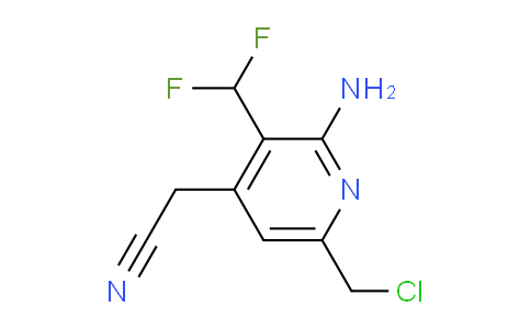 AM129339 | 1804721-97-8 | 2-Amino-6-(chloromethyl)-3-(difluoromethyl)pyridine-4-acetonitrile