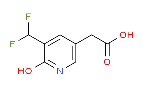 3-(Difluoromethyl)-2-hydroxypyridine-5-acetic acid