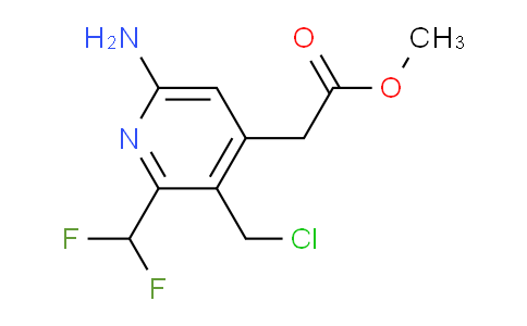 AM129340 | 1805382-80-2 | Methyl 6-amino-3-(chloromethyl)-2-(difluoromethyl)pyridine-4-acetate