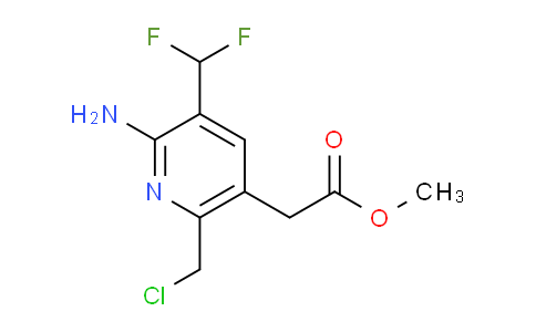 AM129342 | 1806841-49-5 | Methyl 2-amino-6-(chloromethyl)-3-(difluoromethyl)pyridine-5-acetate