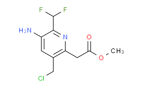 AM129352 | 1806968-69-3 | Methyl 3-amino-5-(chloromethyl)-2-(difluoromethyl)pyridine-6-acetate