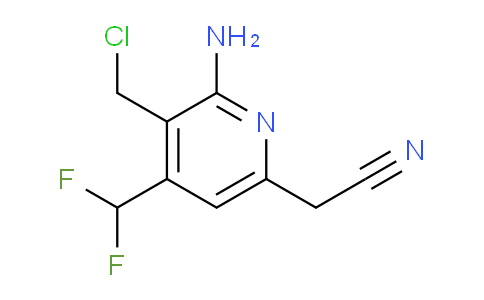 AM129359 | 1805332-87-9 | 2-Amino-3-(chloromethyl)-4-(difluoromethyl)pyridine-6-acetonitrile