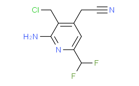 AM129362 | 1805339-23-4 | 2-Amino-3-(chloromethyl)-6-(difluoromethyl)pyridine-4-acetonitrile