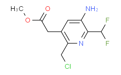 AM129364 | 1805380-95-3 | Methyl 3-amino-6-(chloromethyl)-2-(difluoromethyl)pyridine-5-acetate