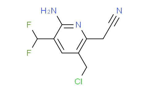 AM129372 | 1805339-24-5 | 2-Amino-5-(chloromethyl)-3-(difluoromethyl)pyridine-6-acetonitrile