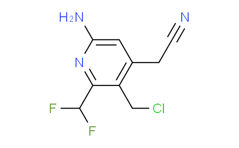 AM129374 | 1805230-01-6 | 6-Amino-3-(chloromethyl)-2-(difluoromethyl)pyridine-4-acetonitrile