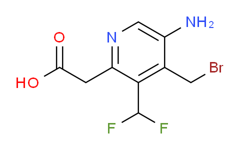 AM129375 | 1805348-28-0 | 5-Amino-4-(bromomethyl)-3-(difluoromethyl)pyridine-2-acetic acid