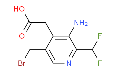 AM129376 | 1806801-22-8 | 3-Amino-5-(bromomethyl)-2-(difluoromethyl)pyridine-4-acetic acid