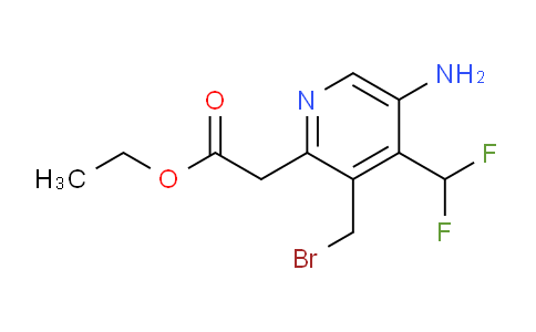 AM129379 | 1805377-84-7 | Ethyl 5-amino-3-(bromomethyl)-4-(difluoromethyl)pyridine-2-acetate