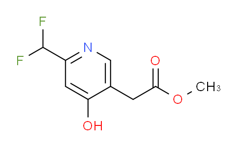 Methyl 2-(difluoromethyl)-4-hydroxypyridine-5-acetate