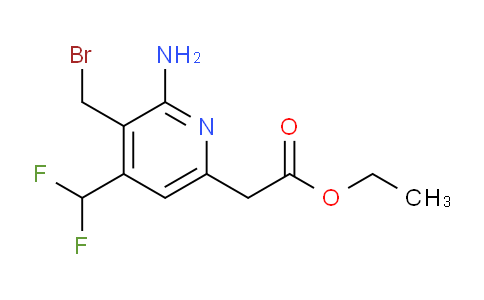 AM129383 | 1805390-03-7 | Ethyl 2-amino-3-(bromomethyl)-4-(difluoromethyl)pyridine-6-acetate