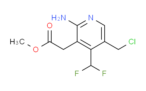 AM129388 | 1805380-59-9 | Methyl 2-amino-5-(chloromethyl)-4-(difluoromethyl)pyridine-3-acetate