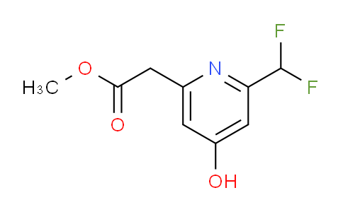 AM12939 | 1805306-68-6 | Methyl 2-(difluoromethyl)-4-hydroxypyridine-6-acetate