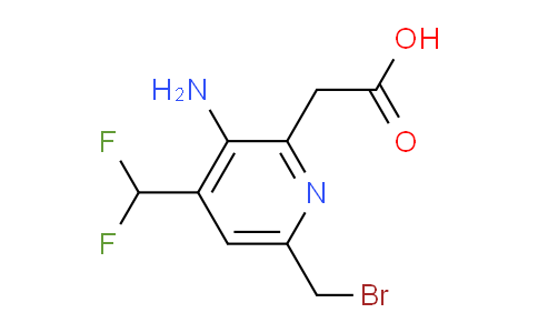 AM129392 | 1806801-24-0 | 3-Amino-6-(bromomethyl)-4-(difluoromethyl)pyridine-2-acetic acid