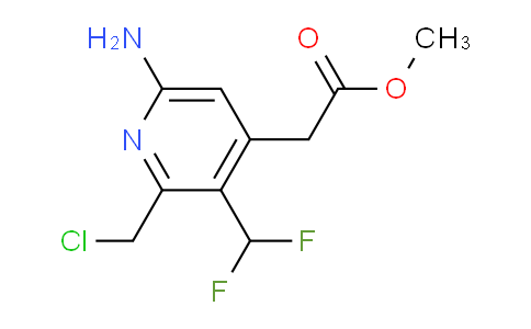 AM129393 | 1805237-74-4 | Methyl 6-amino-2-(chloromethyl)-3-(difluoromethyl)pyridine-4-acetate