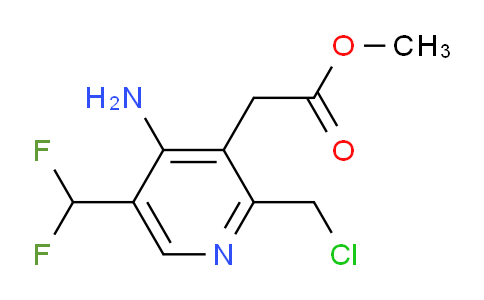 AM129407 | 1803690-93-8 | Methyl 4-amino-2-(chloromethyl)-5-(difluoromethyl)pyridine-3-acetate