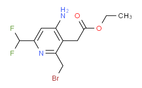 AM129409 | 1806797-35-2 | Ethyl 4-amino-2-(bromomethyl)-6-(difluoromethyl)pyridine-3-acetate