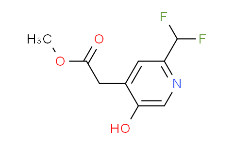 AM12941 | 1804688-77-4 | Methyl 2-(difluoromethyl)-5-hydroxypyridine-4-acetate