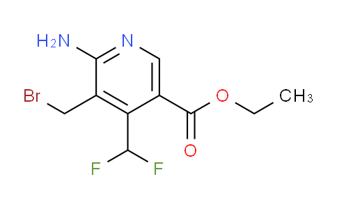 AM129412 | 1806823-77-7 | Ethyl 2-amino-3-(bromomethyl)-4-(difluoromethyl)pyridine-5-carboxylate