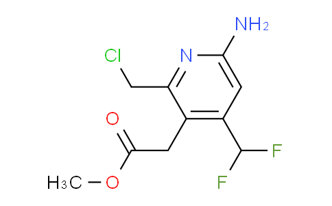 AM129418 | 1806968-68-2 | Methyl 6-amino-2-(chloromethyl)-4-(difluoromethyl)pyridine-3-acetate