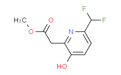 AM12942 | 1805321-83-8 | Methyl 6-(difluoromethyl)-3-hydroxypyridine-2-acetate