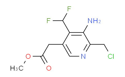 AM129422 | 1806841-53-1 | Methyl 3-amino-2-(chloromethyl)-4-(difluoromethyl)pyridine-5-acetate