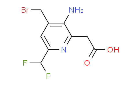 AM129426 | 1804720-84-0 | 3-Amino-4-(bromomethyl)-6-(difluoromethyl)pyridine-2-acetic acid