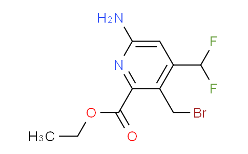 AM129427 | 1805347-34-5 | Ethyl 6-amino-3-(bromomethyl)-4-(difluoromethyl)pyridine-2-carboxylate