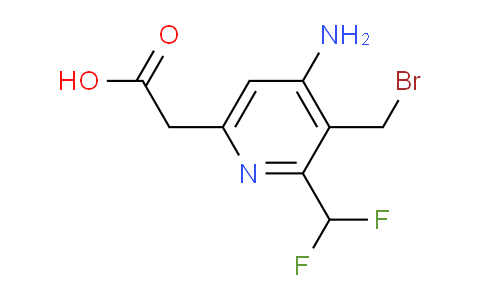 AM129434 | 1806019-52-2 | 4-Amino-3-(bromomethyl)-2-(difluoromethyl)pyridine-6-acetic acid