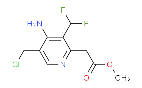 AM129437 | 1804463-54-4 | Methyl 4-amino-5-(chloromethyl)-3-(difluoromethyl)pyridine-2-acetate